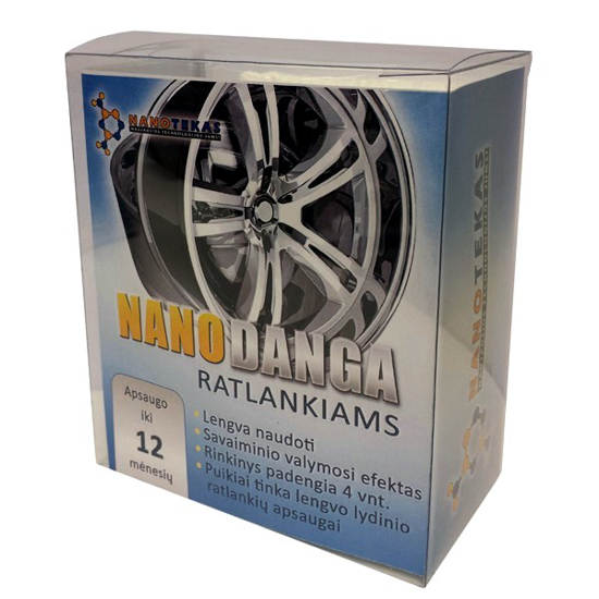 Изображение Nanodanga automobilio ratlankiams 30/30 ml                                                                                                            