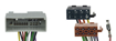 Picture of LAFORC04, Ford automobilio magnetolos jungties perejimas i ISO                                                                                        