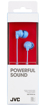 Picture of JVC, HA-FX10LAE, melsvos sp. dinamines ausines                                                                                                        