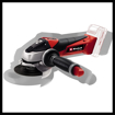 Picture of Kampinis slifuoklis EINHELL TE-AG 18, 18 V, Li-ion. be akumuliator                                                                                    