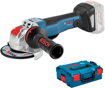Vaizdas Kampinis šlifuoklis Bosch GWX 18V-10 PC SOLO X-Lock; 18 V (be akum                                                                                    