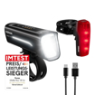 Osram, LEDsBIKE® RACE 100, dviracio zibintu komplektas LEDBL103  